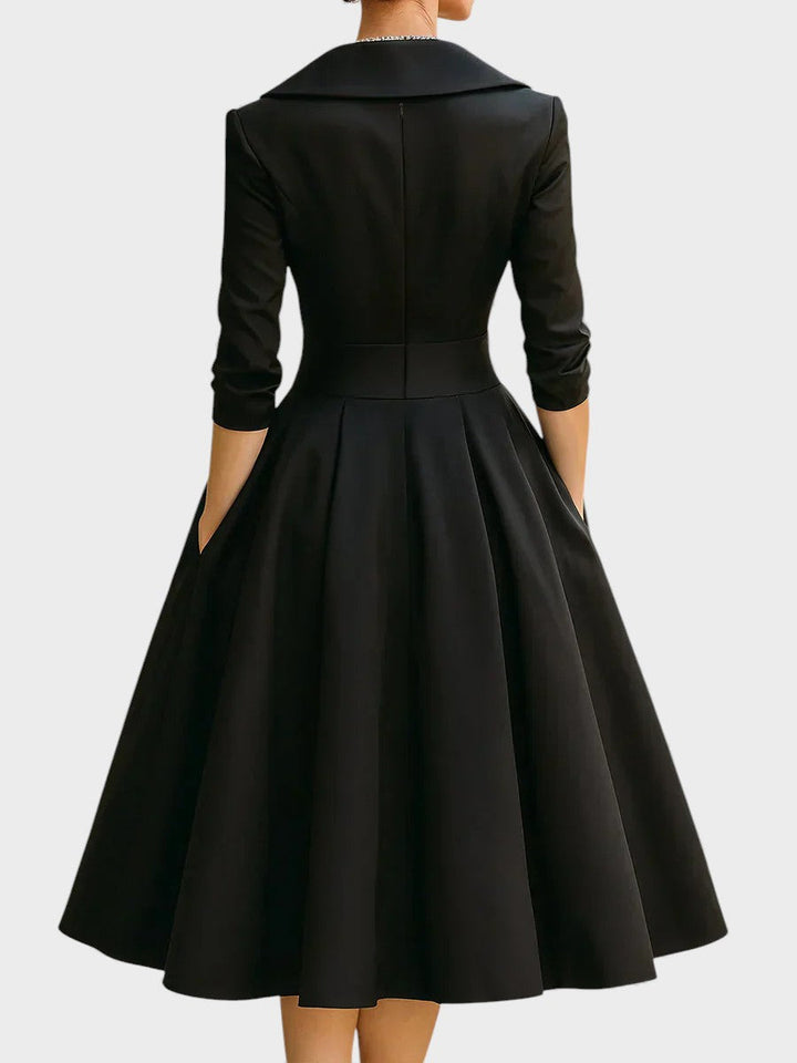 Clara™ | Vestido de satén elegante