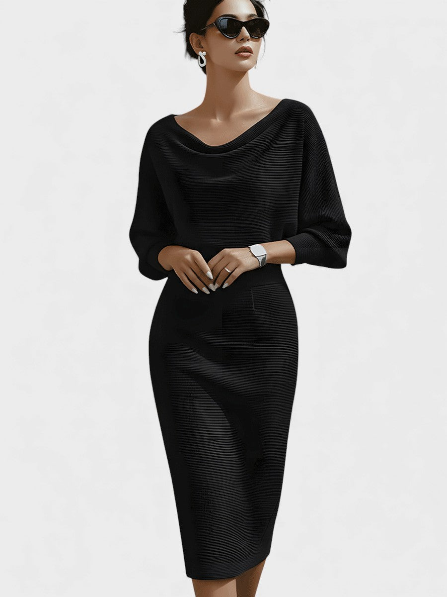 Celia™ | Vestido midi lujoso