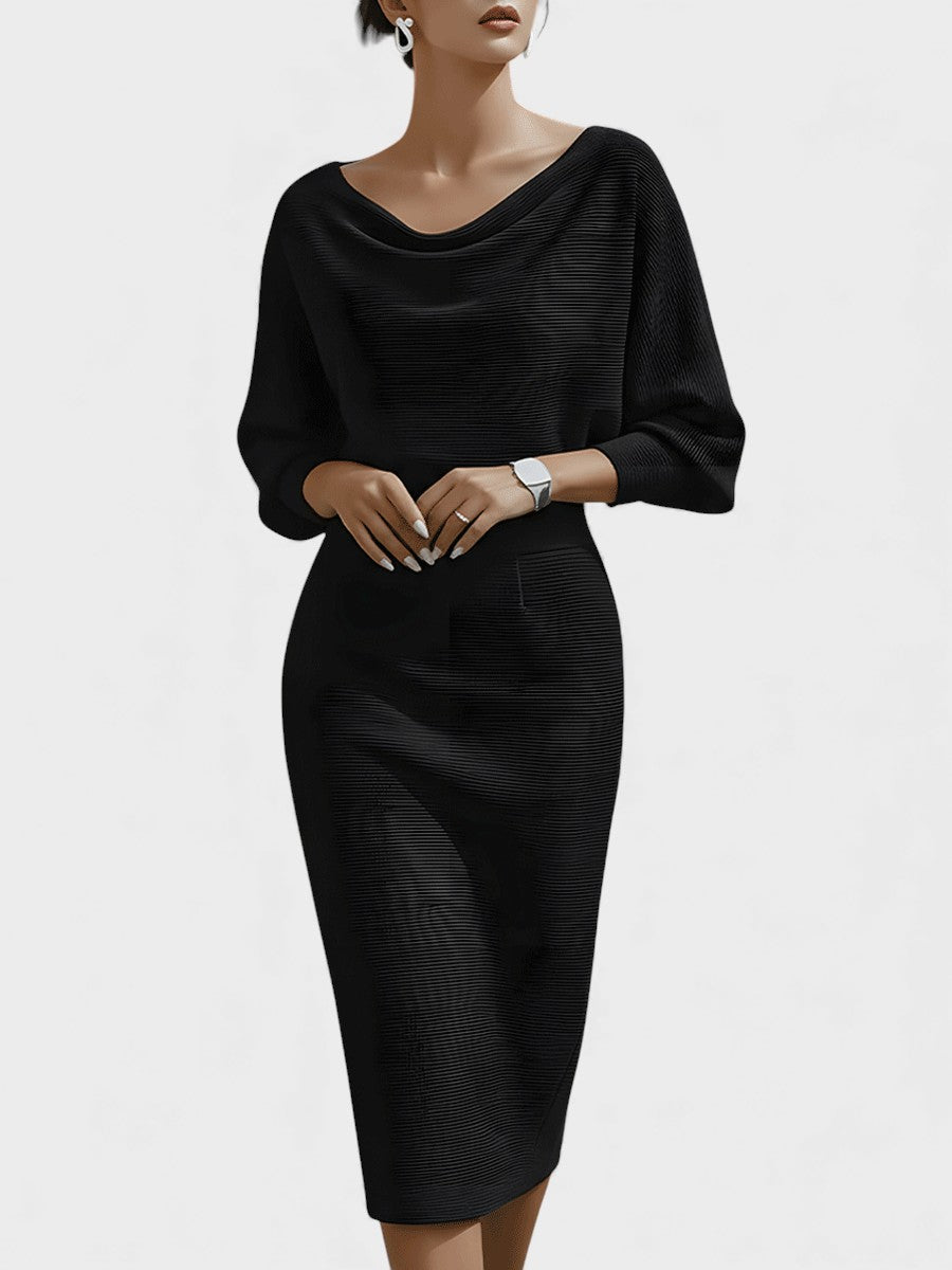 Celia™ | Vestido midi lujoso