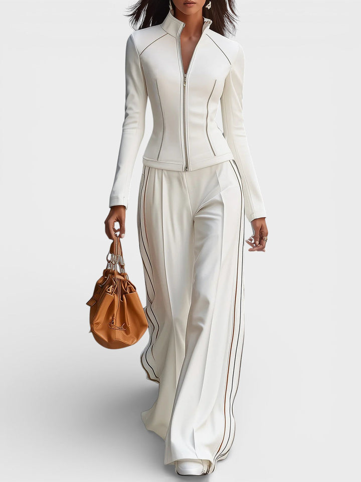 Claudia™ | Conjunto blanco sofisticado