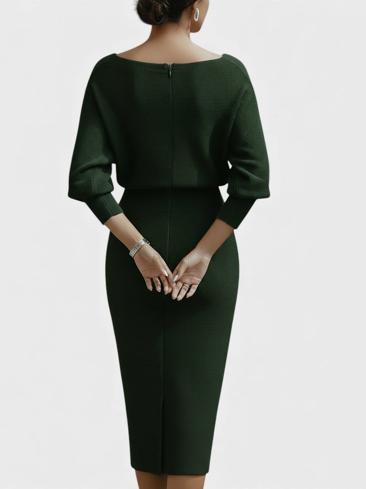 Celia™ | Vestido midi lujoso