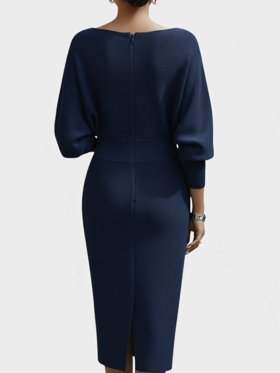 Celia™ | Vestido midi lujoso