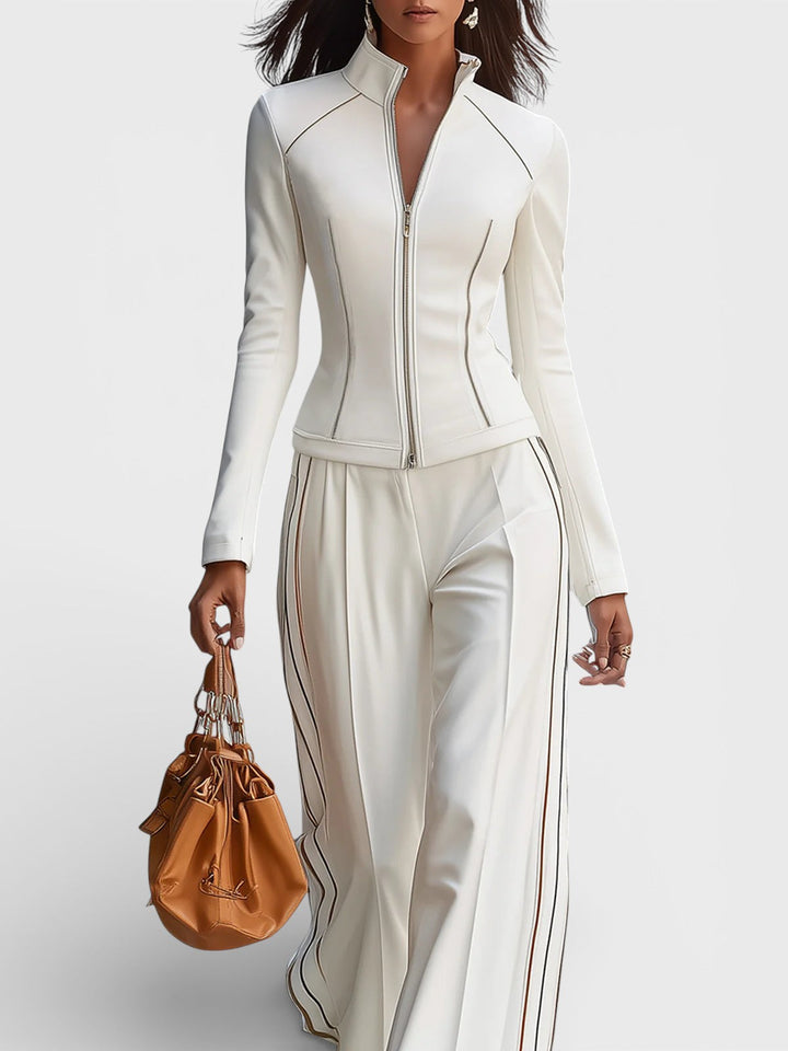 Claudia™ | Conjunto blanco sofisticado