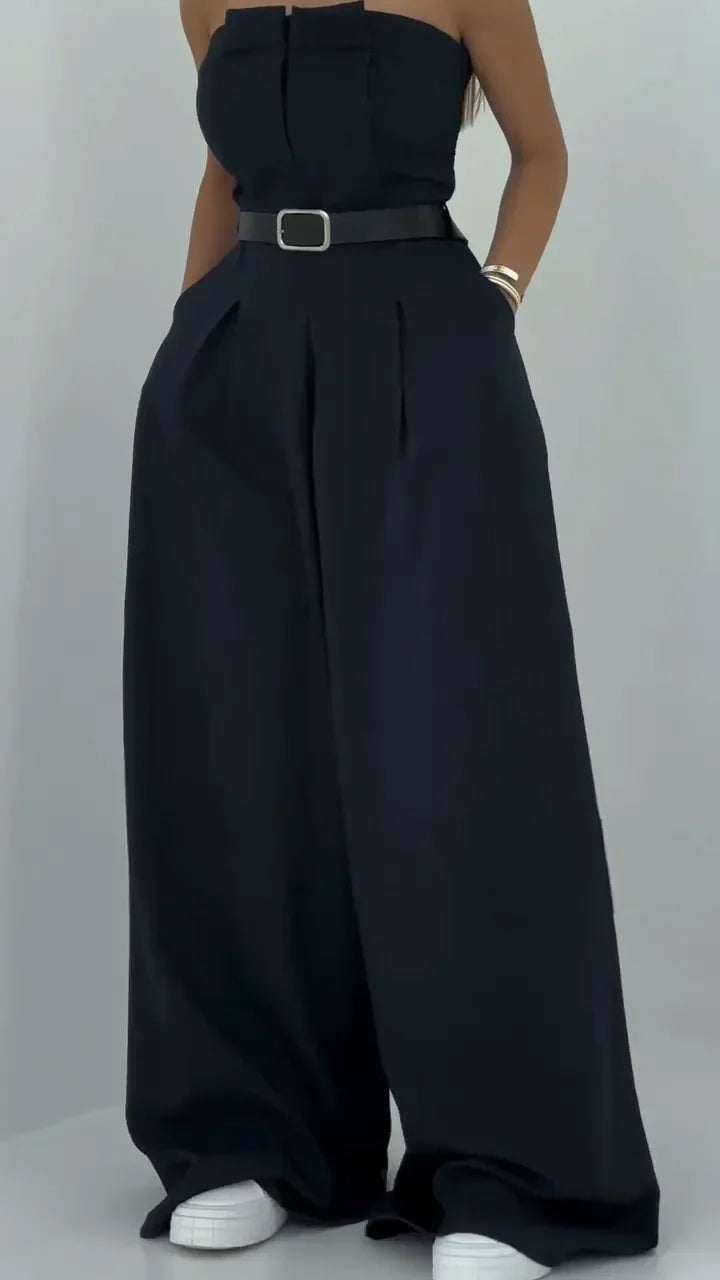 Lidia | Conjunto de Bustier + Chaqueta para Damas – Estilo Elegante y Moderno