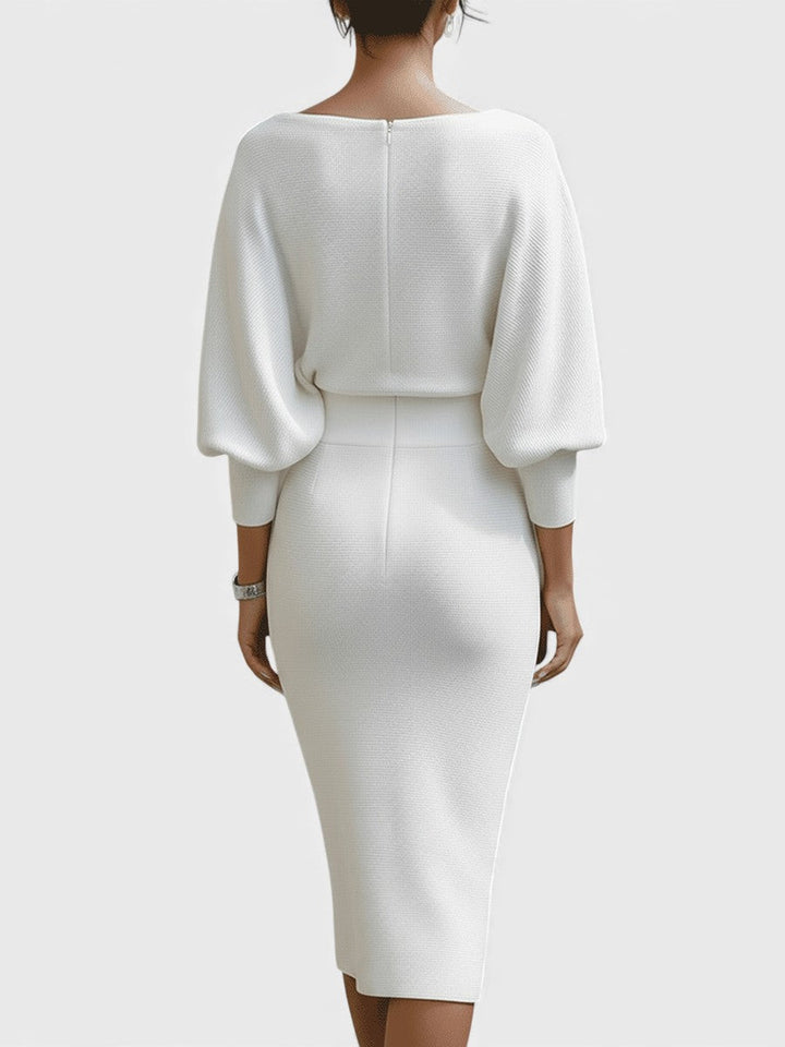 Celia™ | Vestido midi lujoso