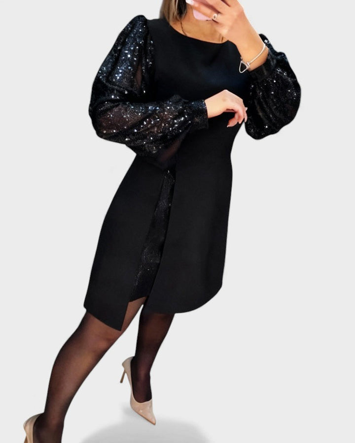 Isabel™ | Vestido elegante con mangas abullonadas