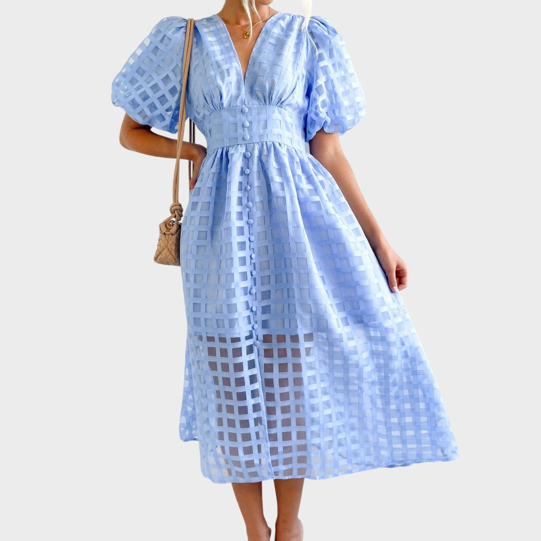 Julia™ | Vestido de Encaje con Mangas Acampanadas