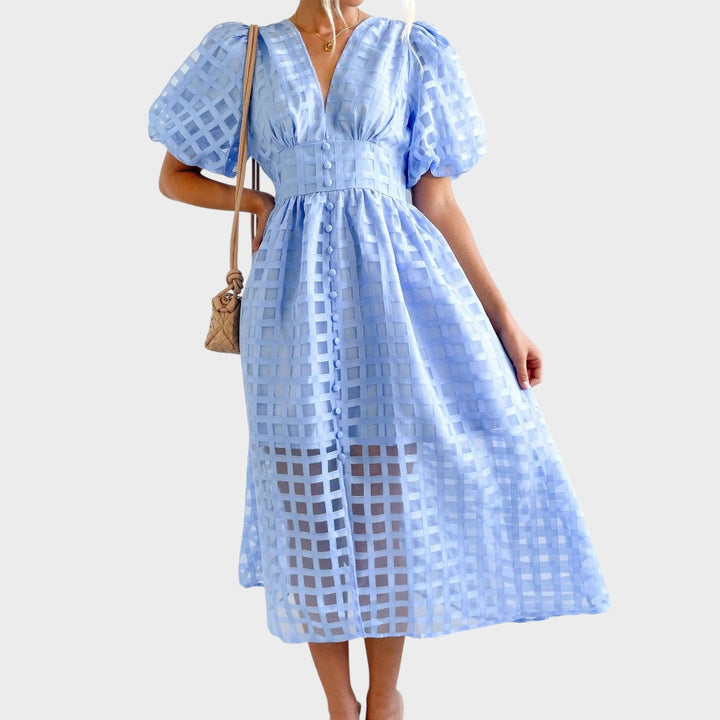 Julia™ | Vestido de Encaje con Mangas Acampanadas