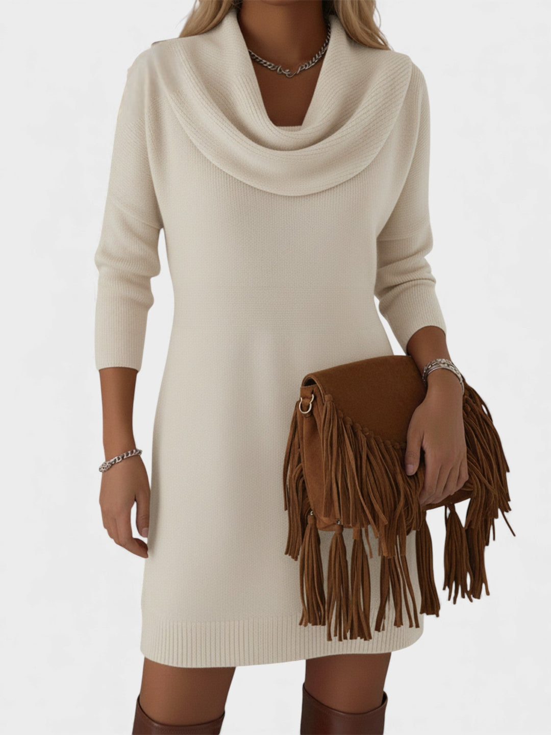 María™ | Vestido de Punto Cálido