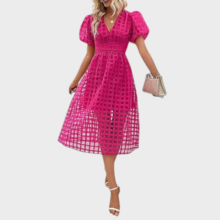 Julia™ | Vestido de Encaje con Mangas Acampanadas