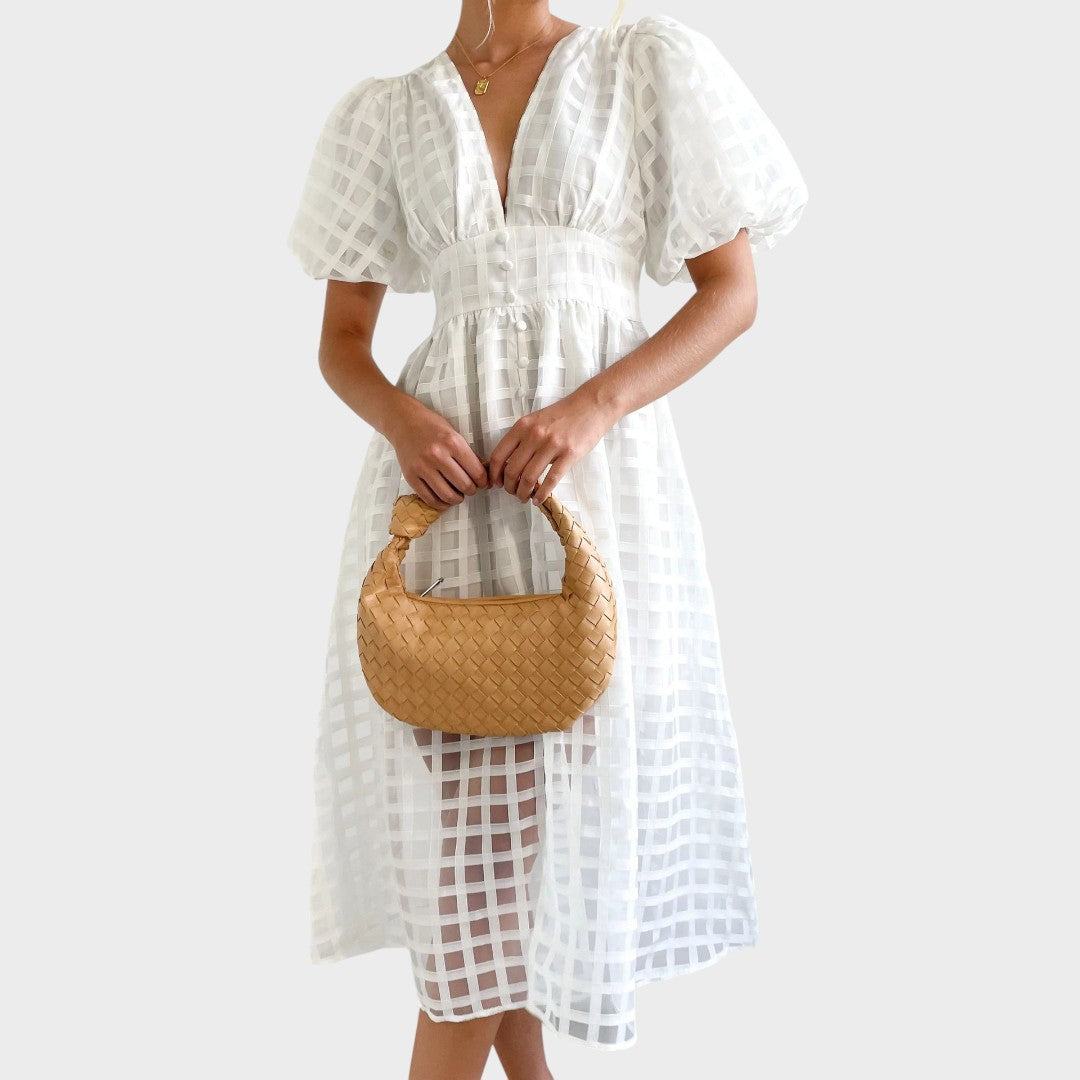 Julia™ | Vestido de Encaje con Mangas Acampanadas