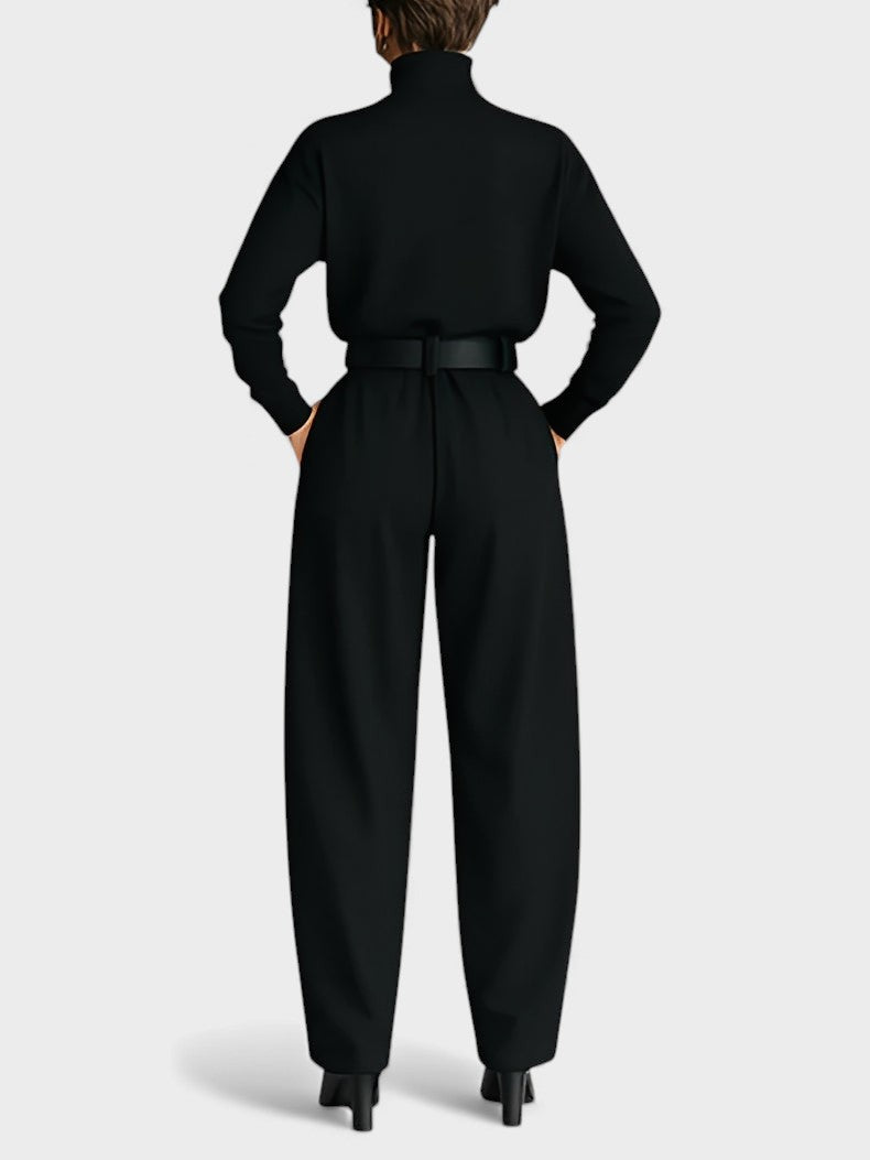 Jacinta™ | Conjunto elegante con cuello alto