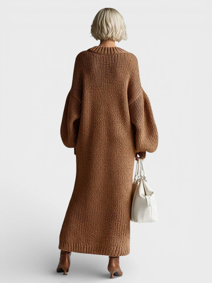 Clara™ | Vestido largo de volumen moderno