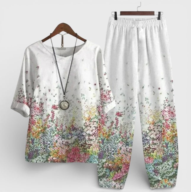 Sara™ | Conjunto artesanal chic