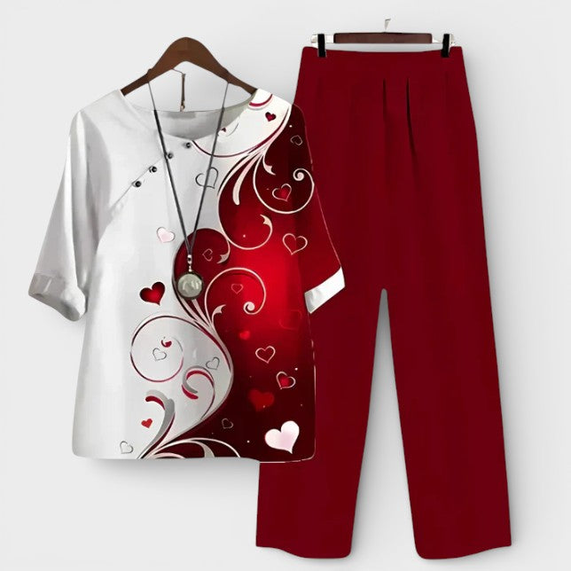 Sara™ | Conjunto artesanal chic