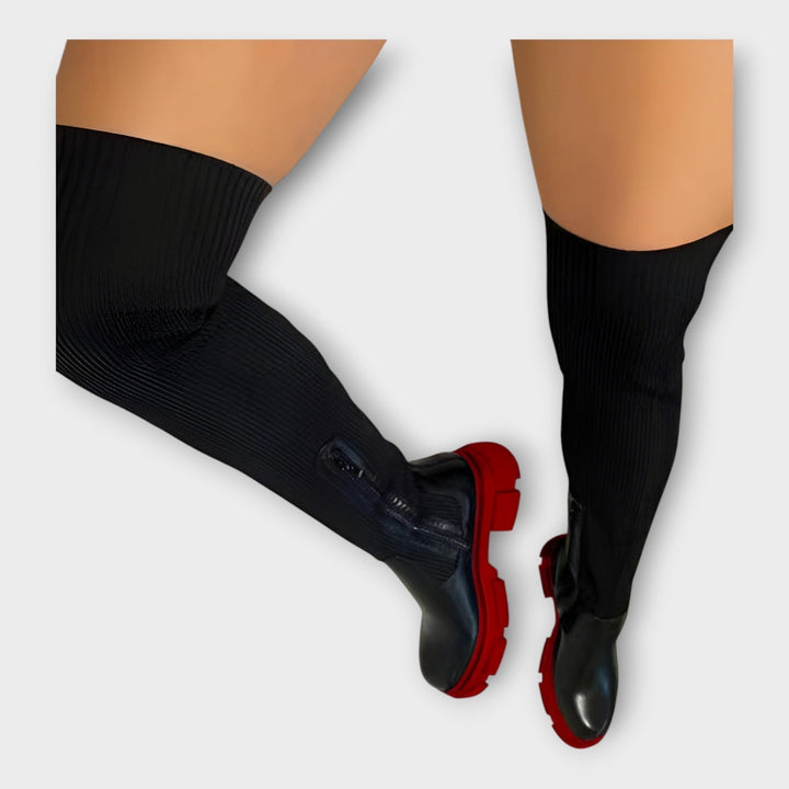 María | Botas Modernas Con Diseño Minimalista