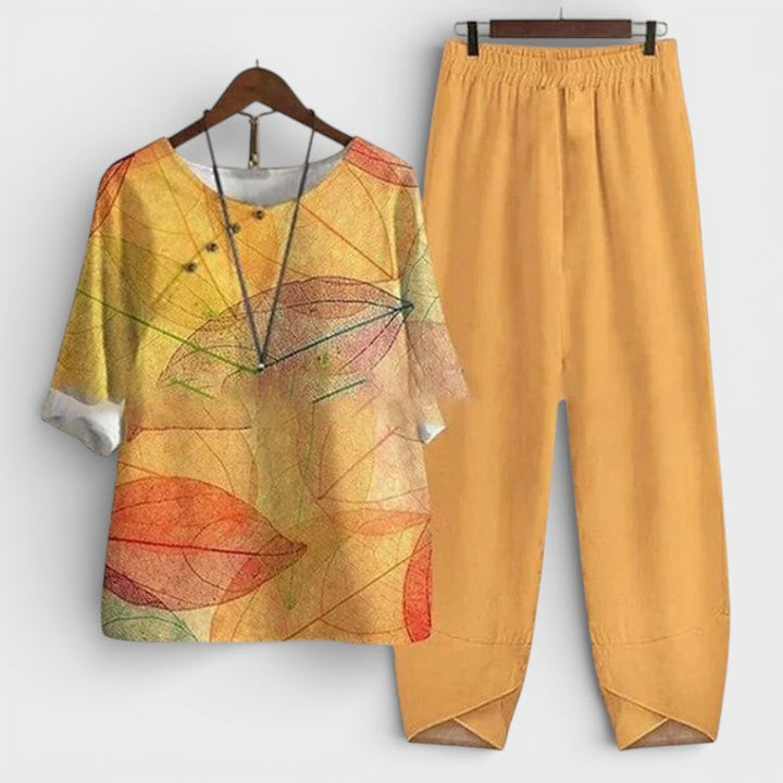 Sara™ | Conjunto artesanal chic