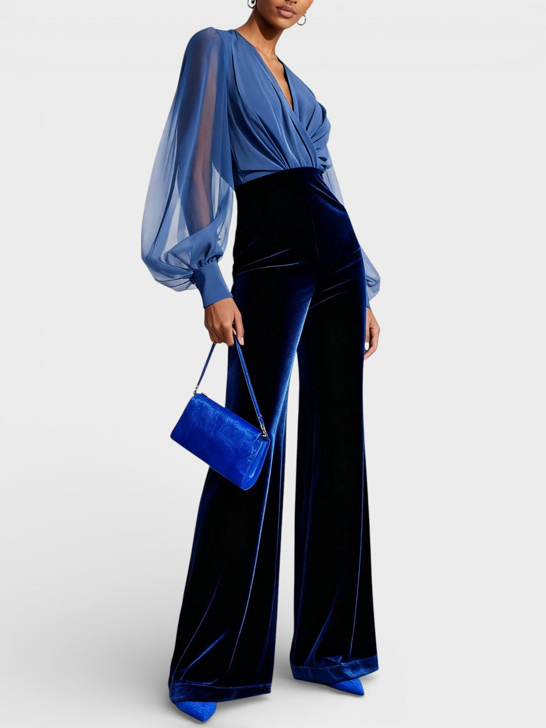 Matilde™ | Mono largo Premium con escote en V