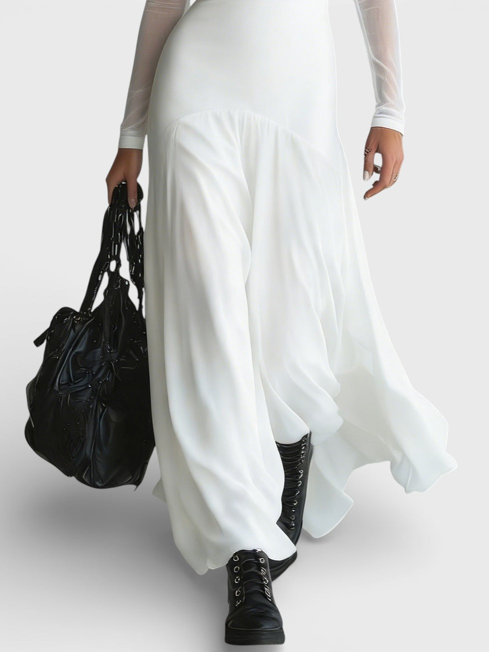 Natalia™ | Vestido largo de tul elegante