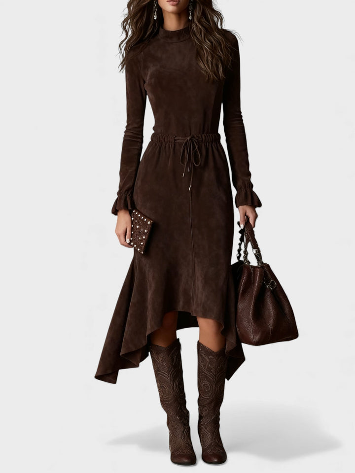 Teresa™ | Vestido midi con cordón ajustable