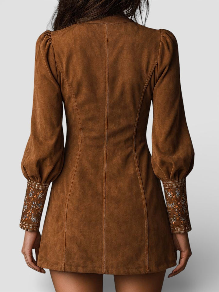 Eugenia™ | Vestido mini elegante con bordado