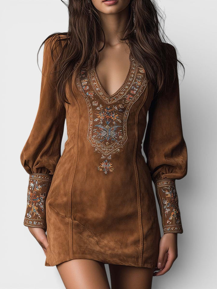 Eugenia™ | Vestido mini elegante con bordado