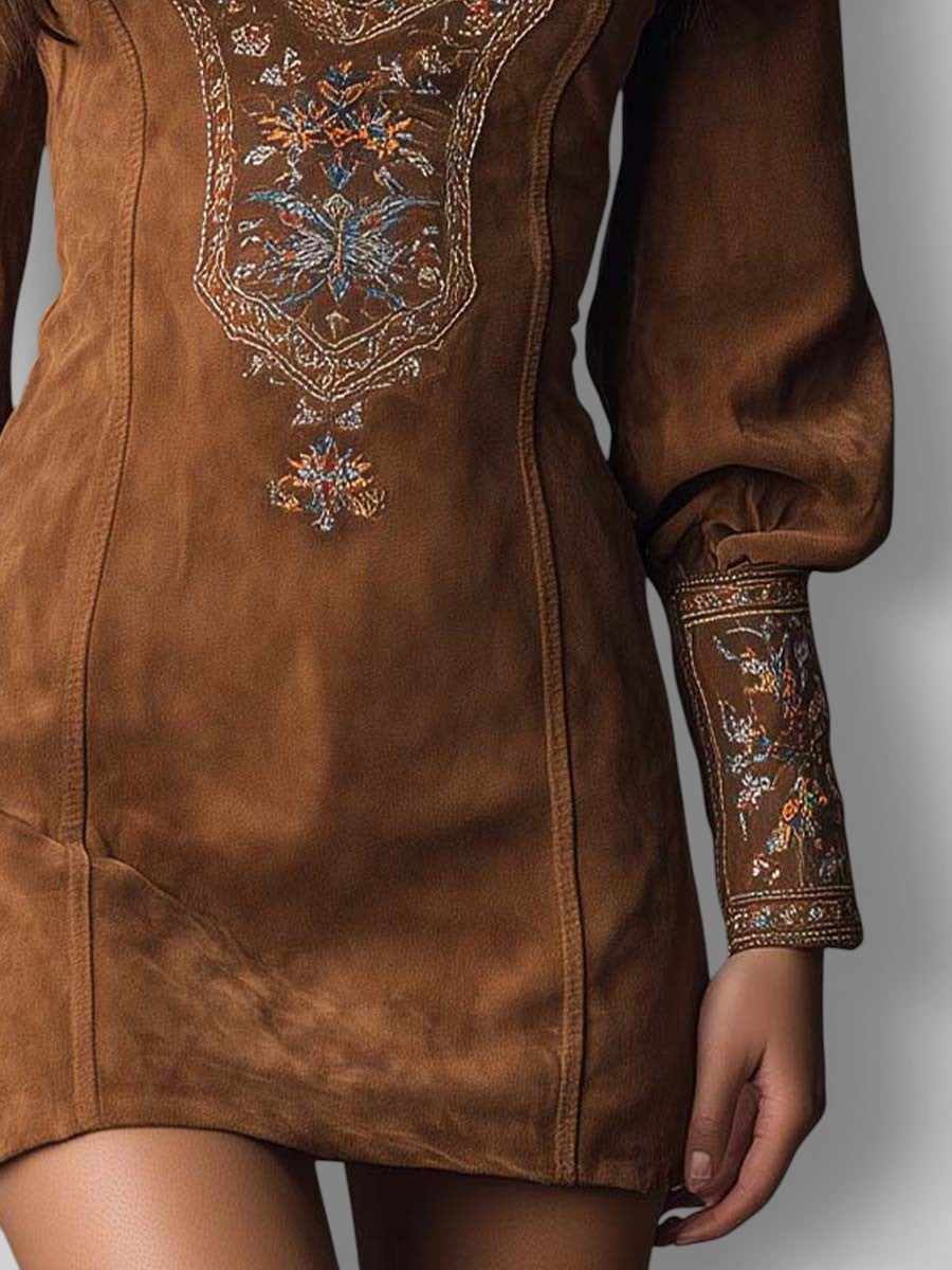 Eugenia™ | Vestido mini elegante con bordado