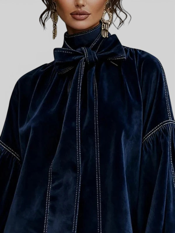 Luciana™ | Vestido mini de terciopelo de lujo