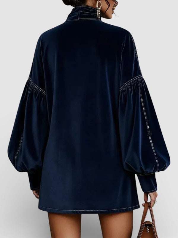 Luciana™ | Vestido mini de terciopelo de lujo