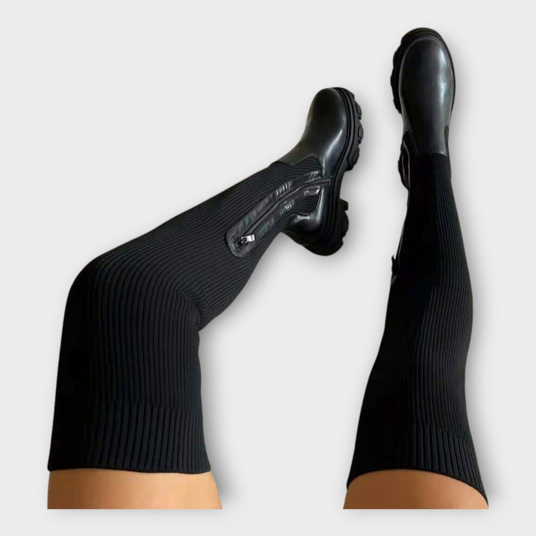 María | Botas Modernas Con Diseño Minimalista