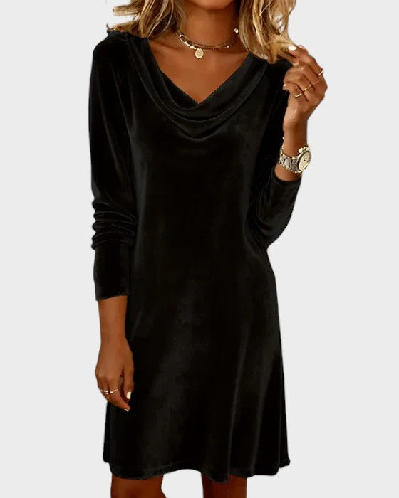 Aurelia™ | Vestido de terciopelo holgado y elegante