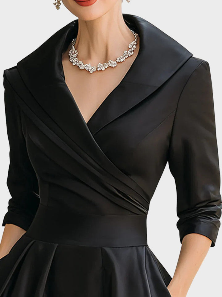 Clara™ | Vestido de satén elegante