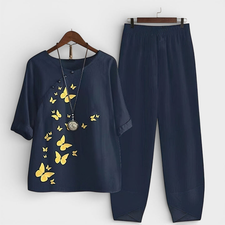 Sara™ | Conjunto artesanal chic