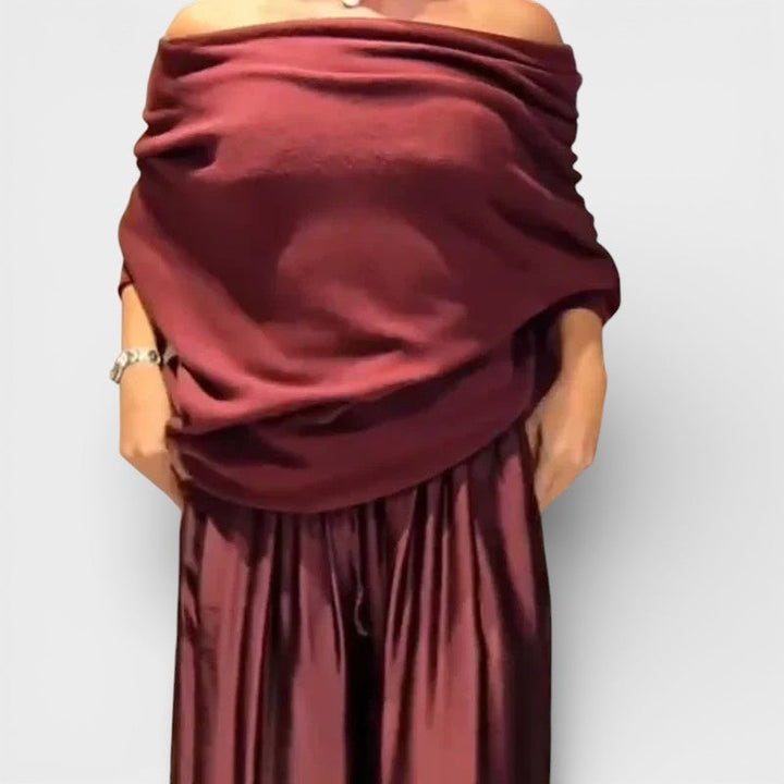 Consuelo™ | Conjunto elegante de hombros descubiertos